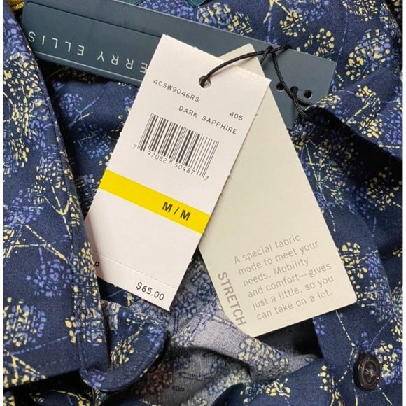 Perry Ellis Men's Shirt Size M Button Up - Picture 4 of 4